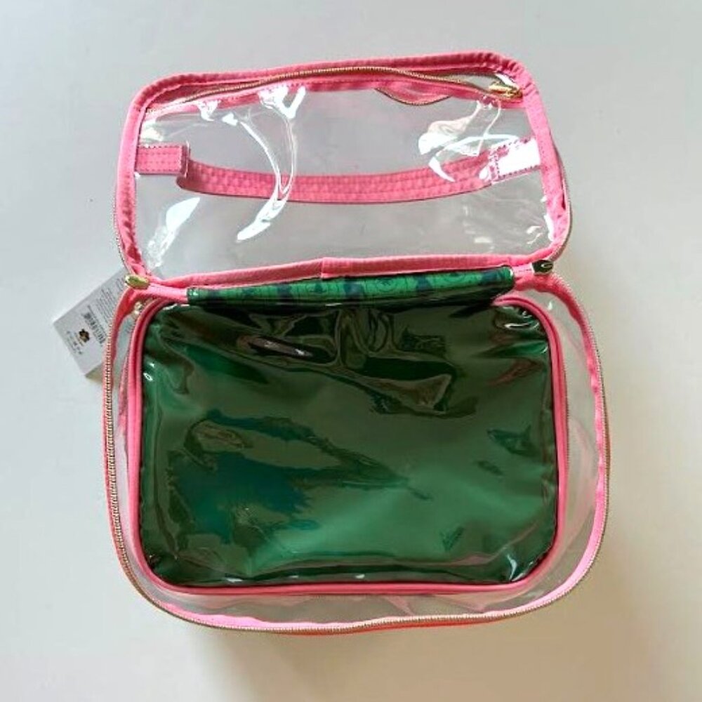 Wicked x Lug Whoosh Clearview Cosmetic Case Green/Pink - Picture 7 of 11